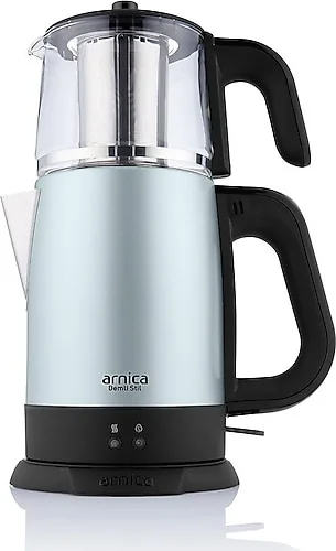 Arnica IH3320 Demli Stil 1800 W Cam Demlikli Çay Makinesi
