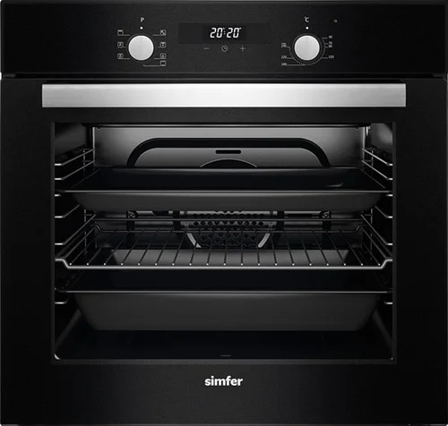 Simfer 7327 Siyah Ankastre Fırın